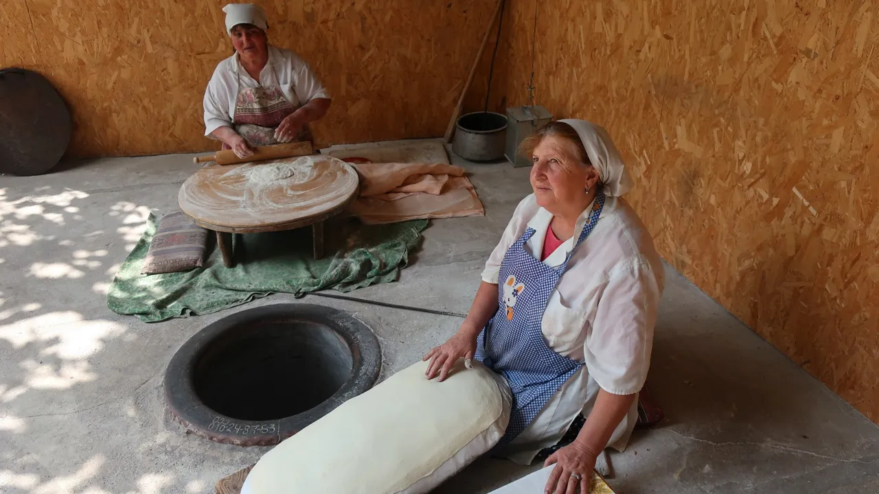 Hvis vi er heldige, kan vi få demonstreret bagning af Lavash. Foto Thomas Sørensen