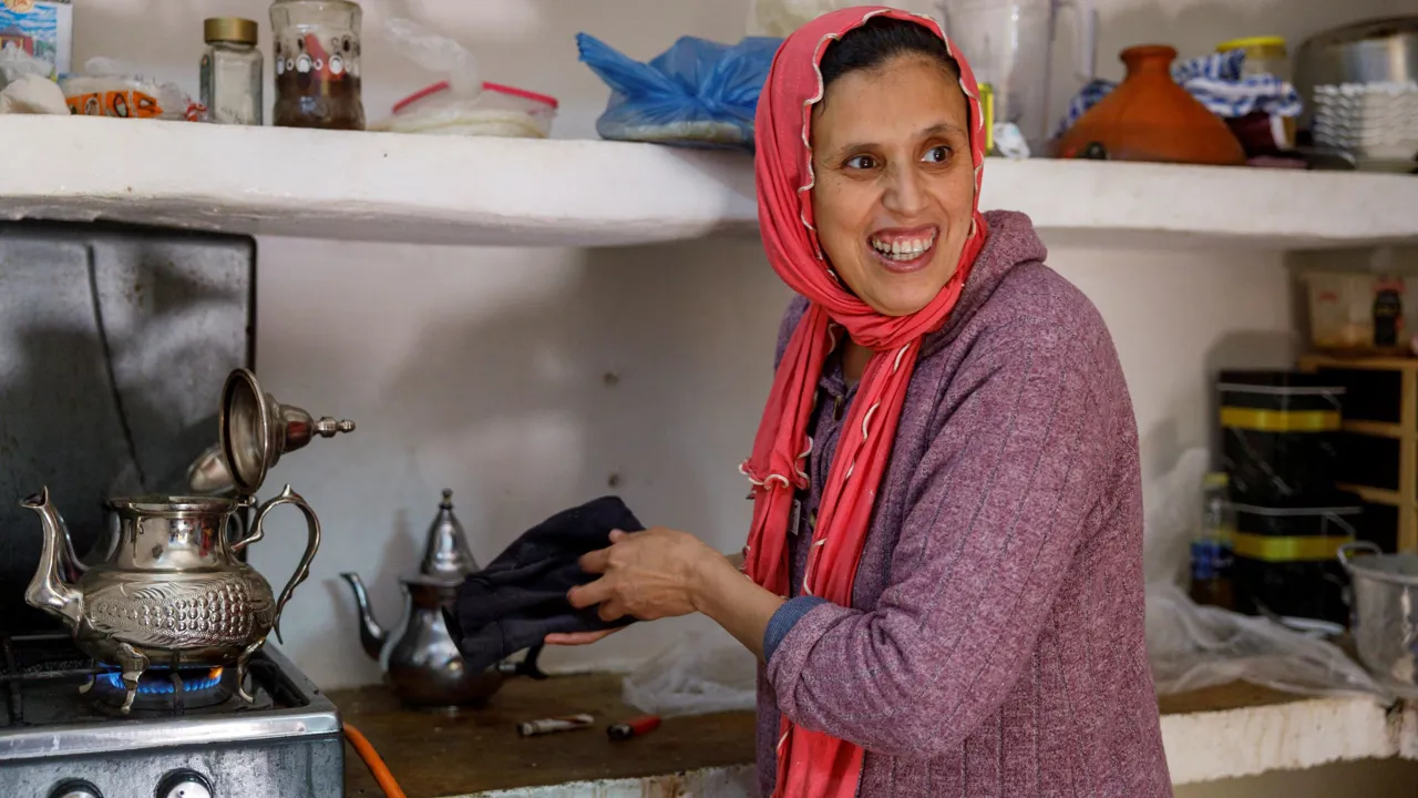 Vi bliver klogere på den lokale kvindekultur. Foto Inge Lynggard