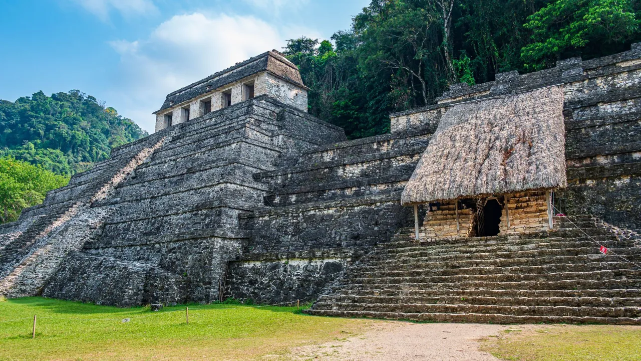 Palenque går for at være et af de smukkeste ruinområder i Centralamerika. Foto Viktors Farmor