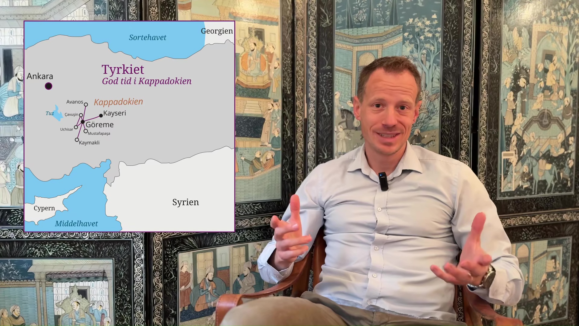 Hør om en rejse med god tid til Kappadokien i videoen her