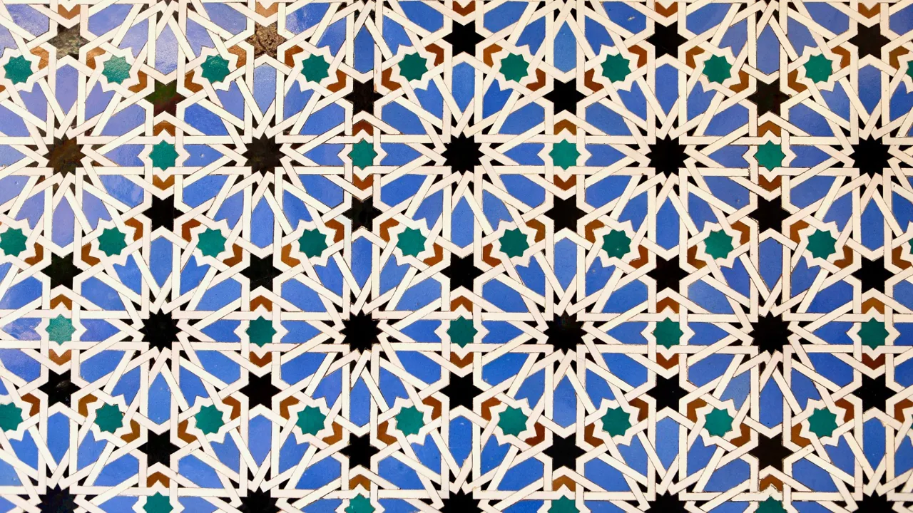 Mosaikker og smukt bemalede kakler ses mange steder i Andalusien. Foto Anders Stoustrup