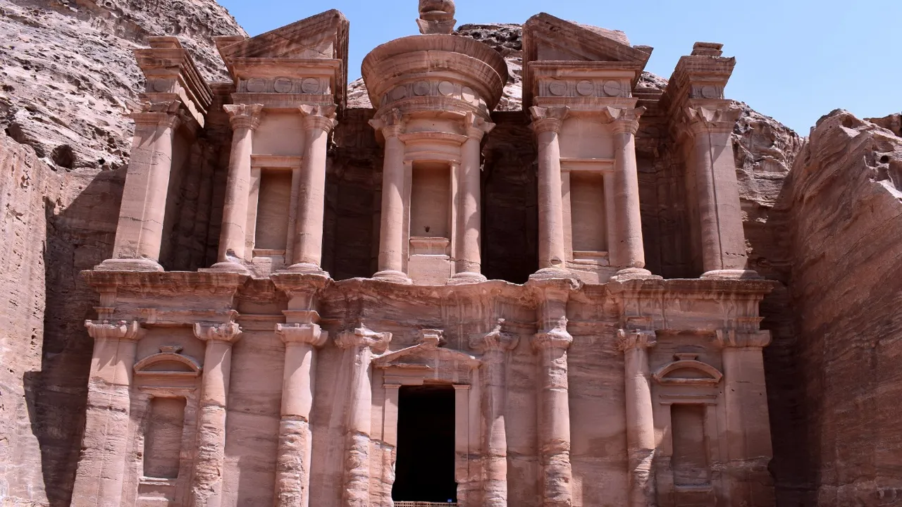 Klostret er den næst mest besøgte attraktion i Petra efter Skatkammeret. Foto Anne Sophie Meyer Larsen
