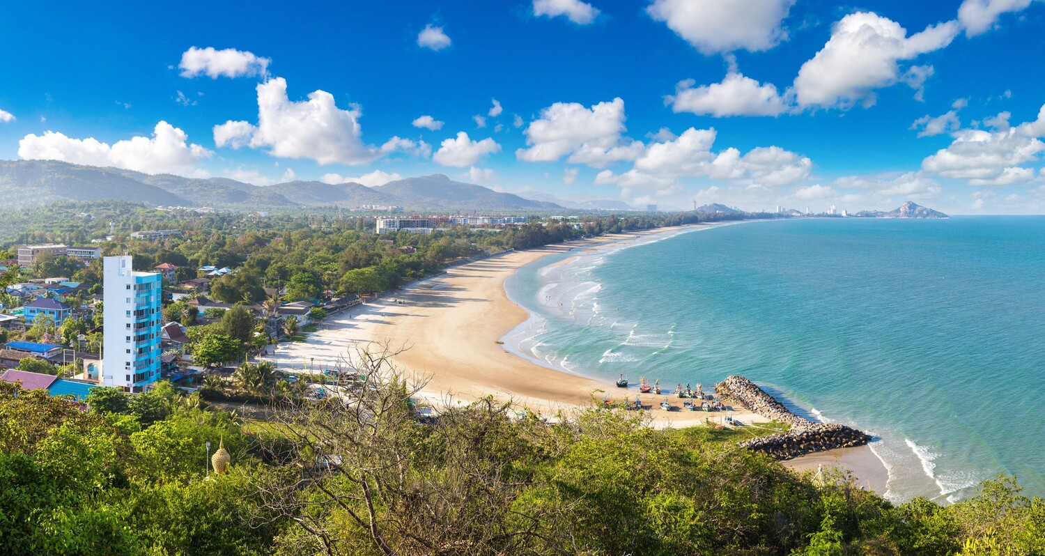 Vi slutter rejsen af med afslapning i badebyen Hua Hin. Foto Viktors Farmor