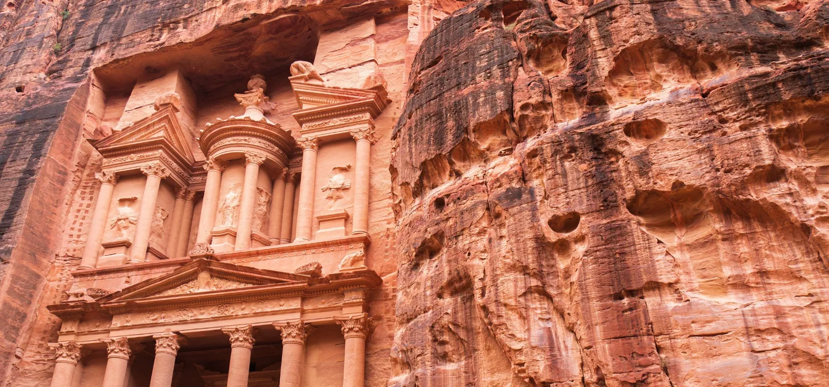 Petra er på UNESCO's liste over verdens kulturarv.