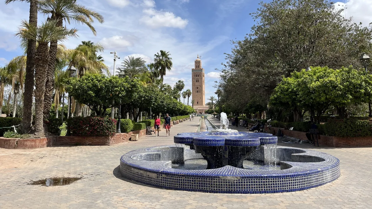 Koutoubia minareten er varetegnet i Marrakesh. Foto Josefine Aude Raas