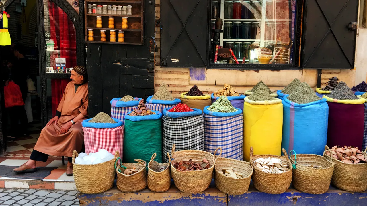 En suq er en bys handelskvarter. Foto Inge Garsteen Kaa