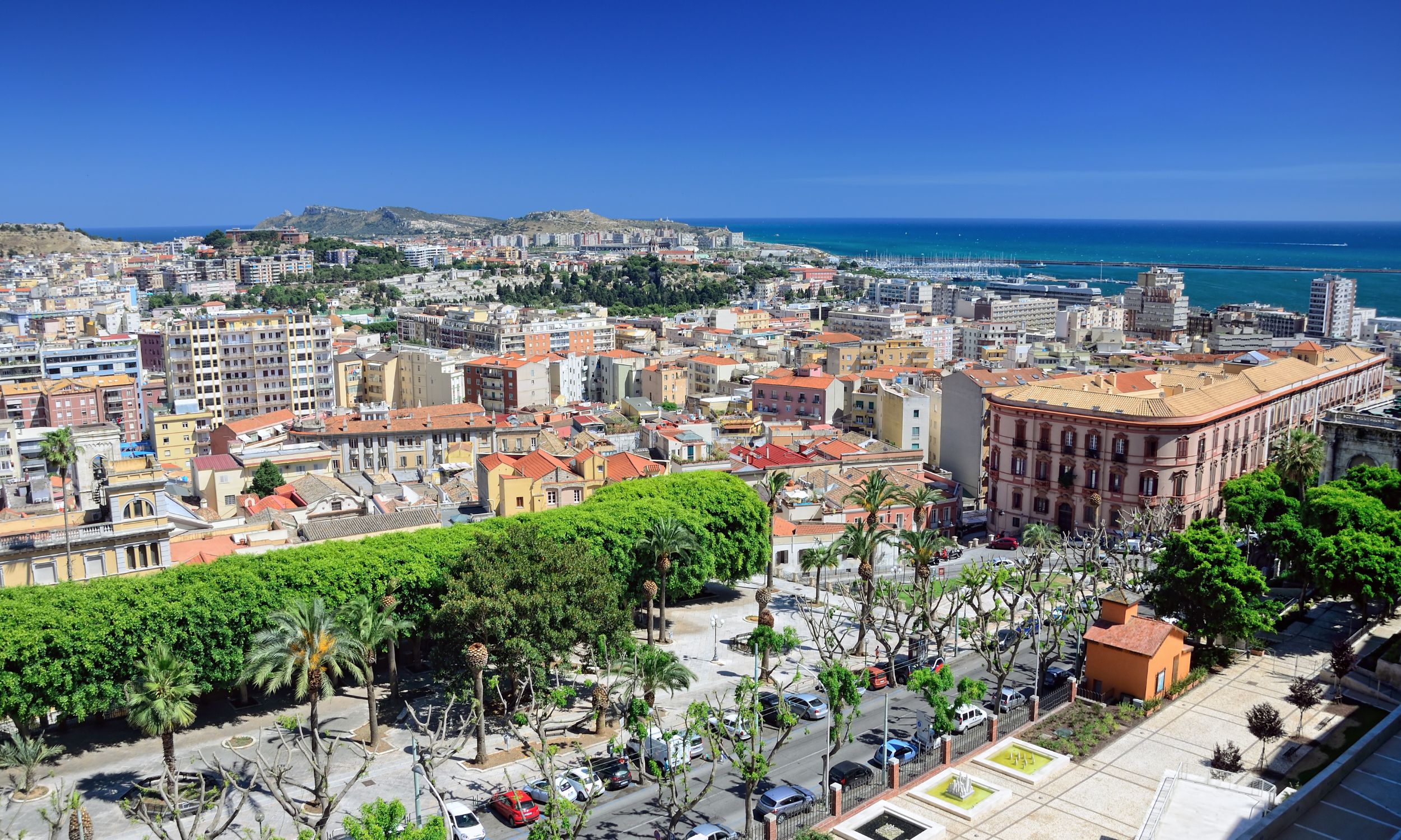 Vi besøger Sardiniens hovedby, Cagliari. Foto Viktors Farmor