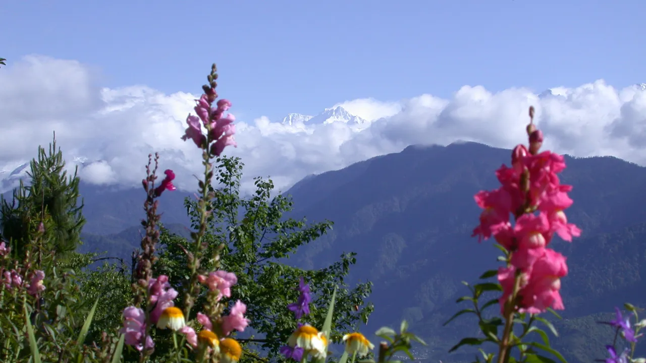Der er storslåede udsigter at hente i lillebitte Sikkim. Foto Gudik Holm
