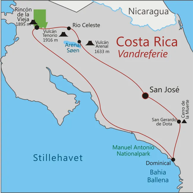 Vandreferie i Costa Rica 