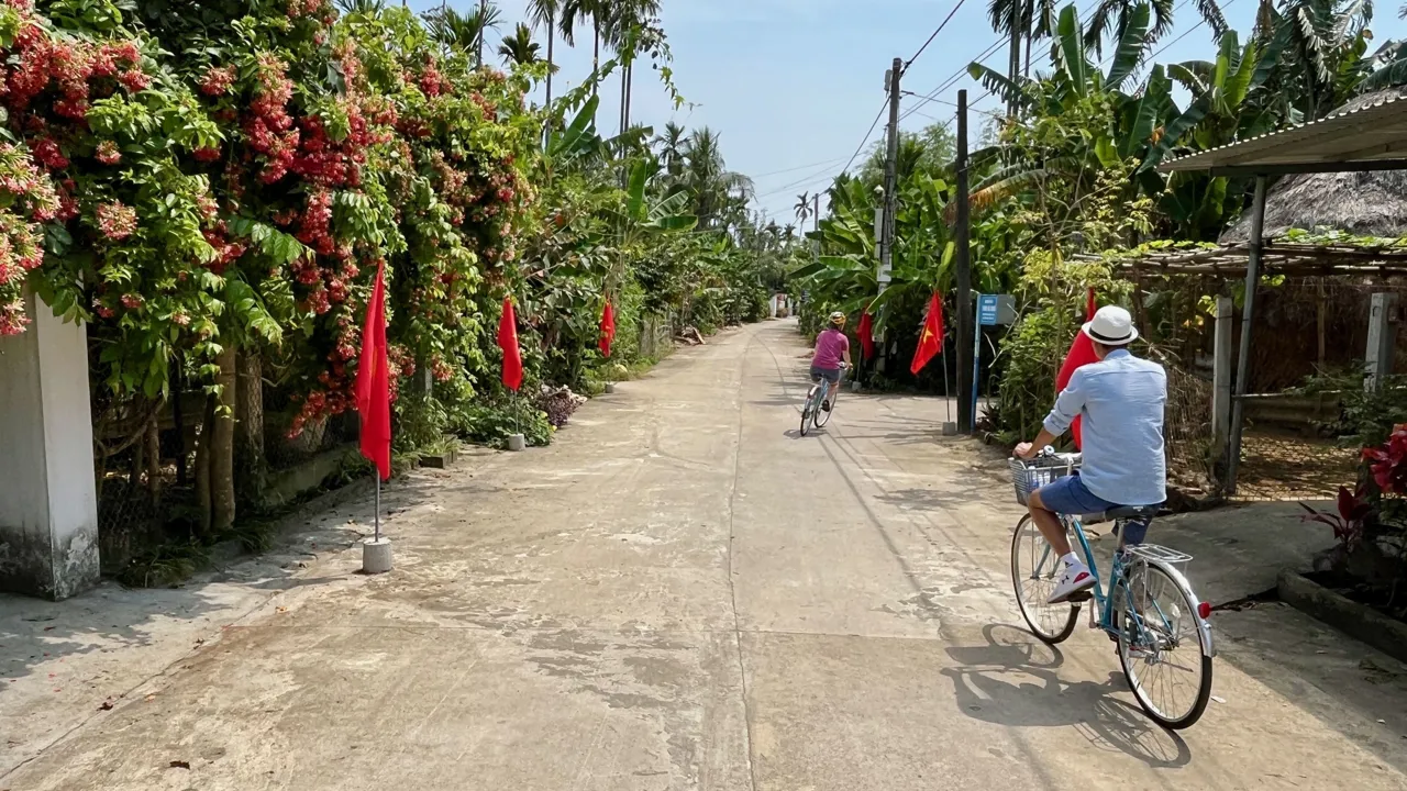 Cykeltur nær Hoi An. Foto Anders Stoustrup