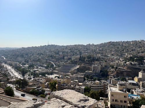 Amman er Jordans hovedstad. Foto Josefine Aude Raas