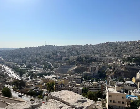 Jordans hovedstad Amman er fyldt med historie. Foto Josefine Aude Raas