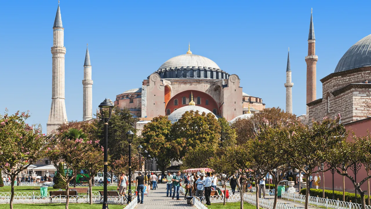 Hagia Sophia i Istanbul. Foto Viktors Farmor