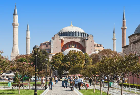 Hagia Sophia i Istanbul. Foto Viktors Farmor