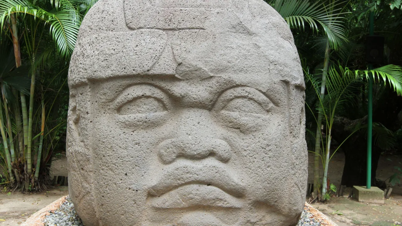 Parque La Venta-museet er berømt for sin samling fra Olmec-kulturen. Foto Viktors Farmor
