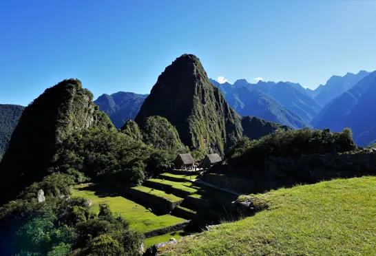 Machu Picchu i strålende solskinsvejr tager pusten fra én. Foto Kathrine Svejstrup