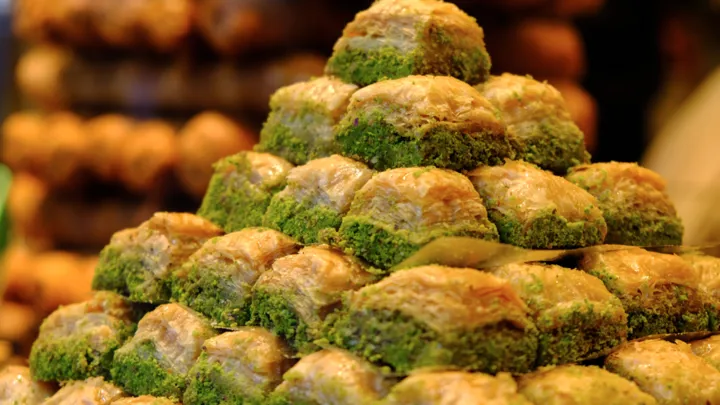 Desserten Baklava er populær i hele Balkan og Mellemøsten, og i Montenegro finder du ofte lokale variationer. Foto Viktors Farmor