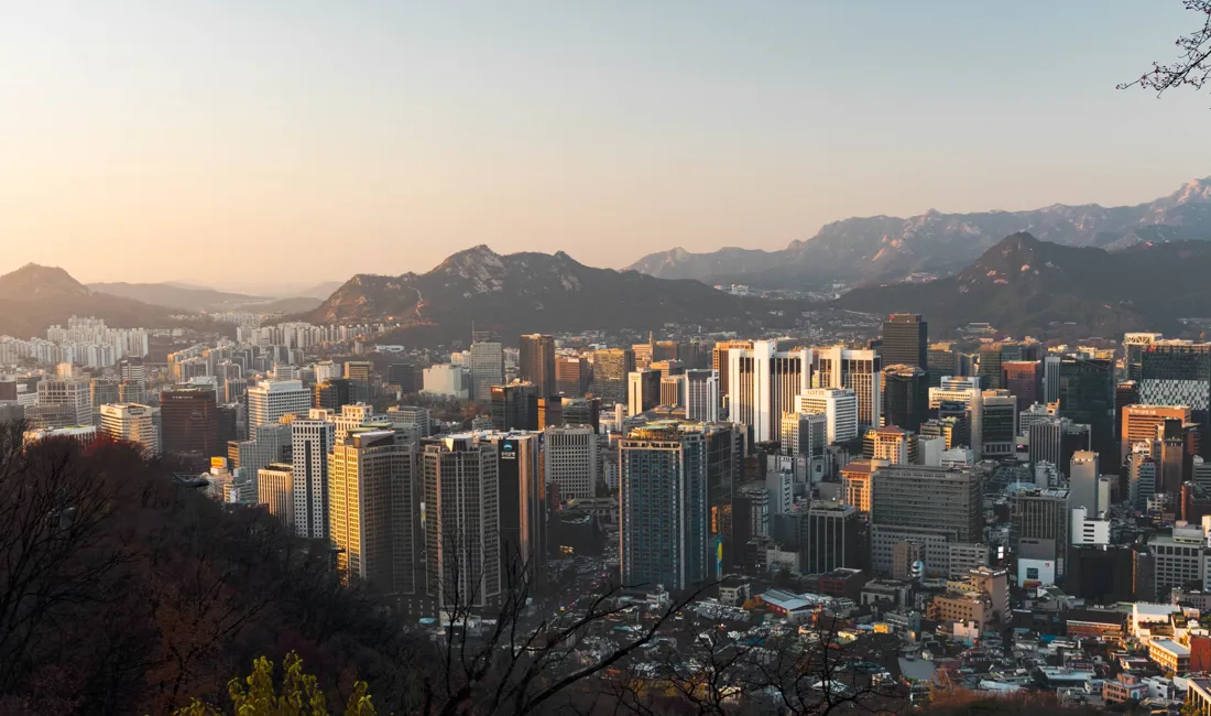 Der bor næsten 10 millioner mennesker i Seoul. Foto Viktors Farmor