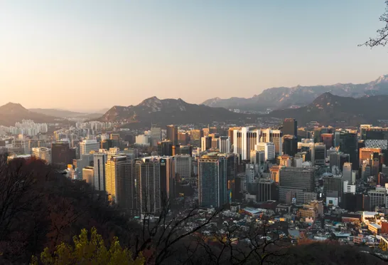 Der bor næsten 10 millioner mennesker i Seoul. Foto Viktors Farmor