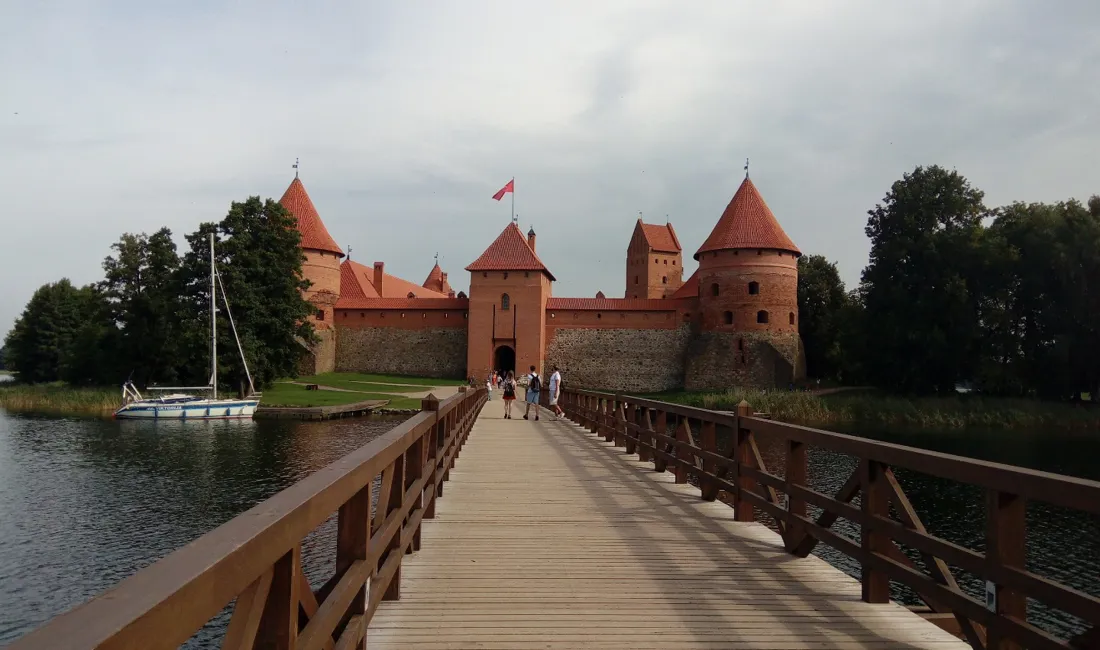 Trakai slottet var en af de primære fæstninger i Storfyrstendømmet Litauen. Foto Irene Hellvik
