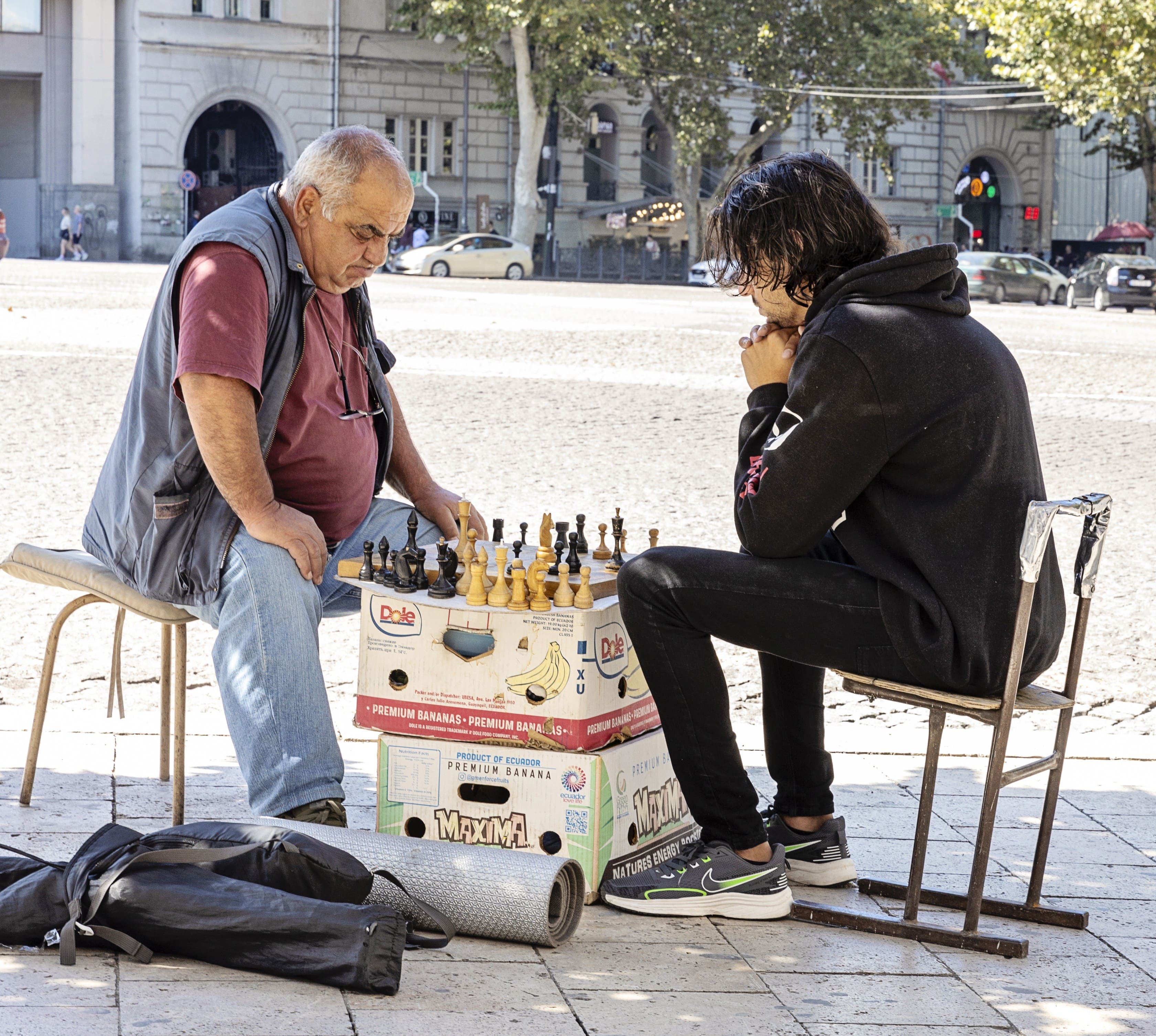 Georgien har en stærk skaktradition, som strækker sig tilbage til Sovjetunionens tid. Foto Inge Lyngaard Hansen
