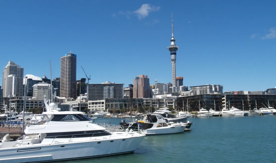 Auckland er den største by i New zealand. Foto Karen Andersen