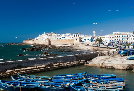 Rejs til Marokko og udforsk blandt andet den charmerende kystby Essaouira. Oplev eventyret med Viktors Farmor