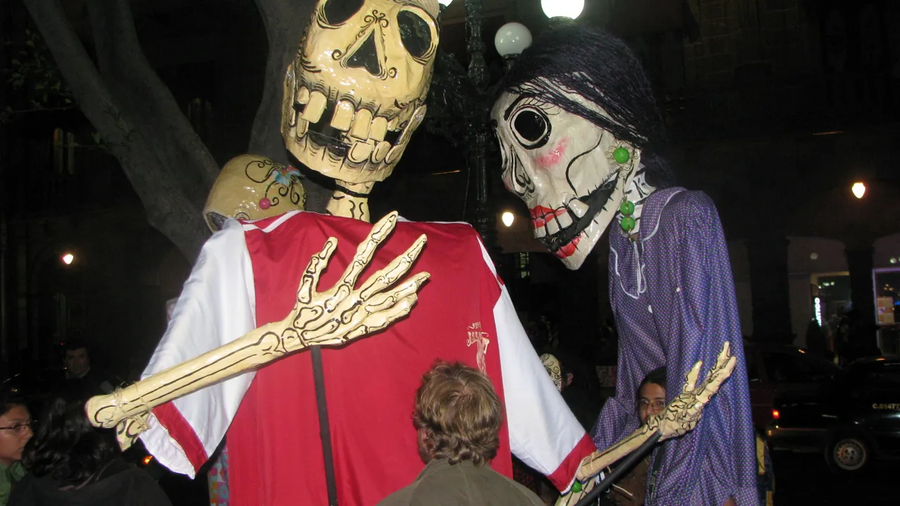 De Dødes Dag er en af årets begivenheder i Mexico. Foto Vagn Olsen