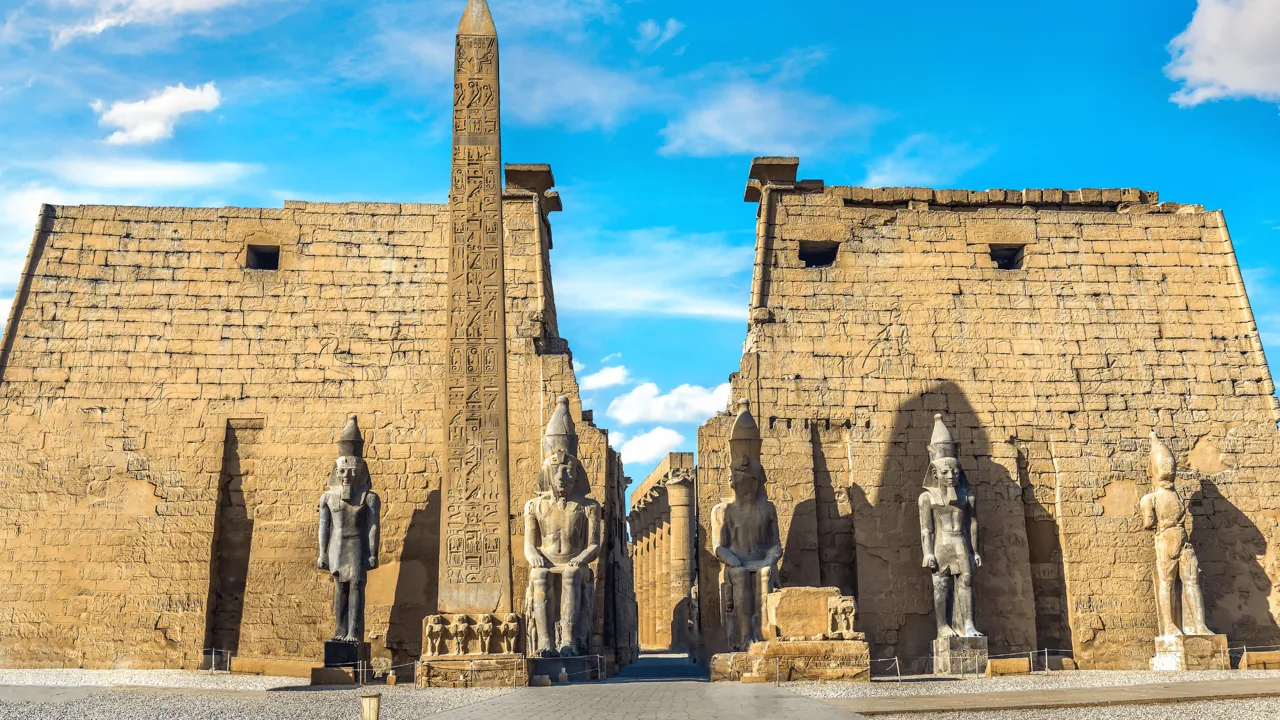 Luxortemplet blev opført for mere end 3000 år siden. Foto Viktors Farmor