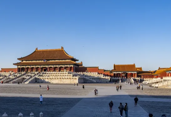 Vi besøger den forbudte by, den tidligere kejserbolig, som i godt 500 år var stedet, hvorfra kejserne regerede Kina. Foto Carsten Lorenzen