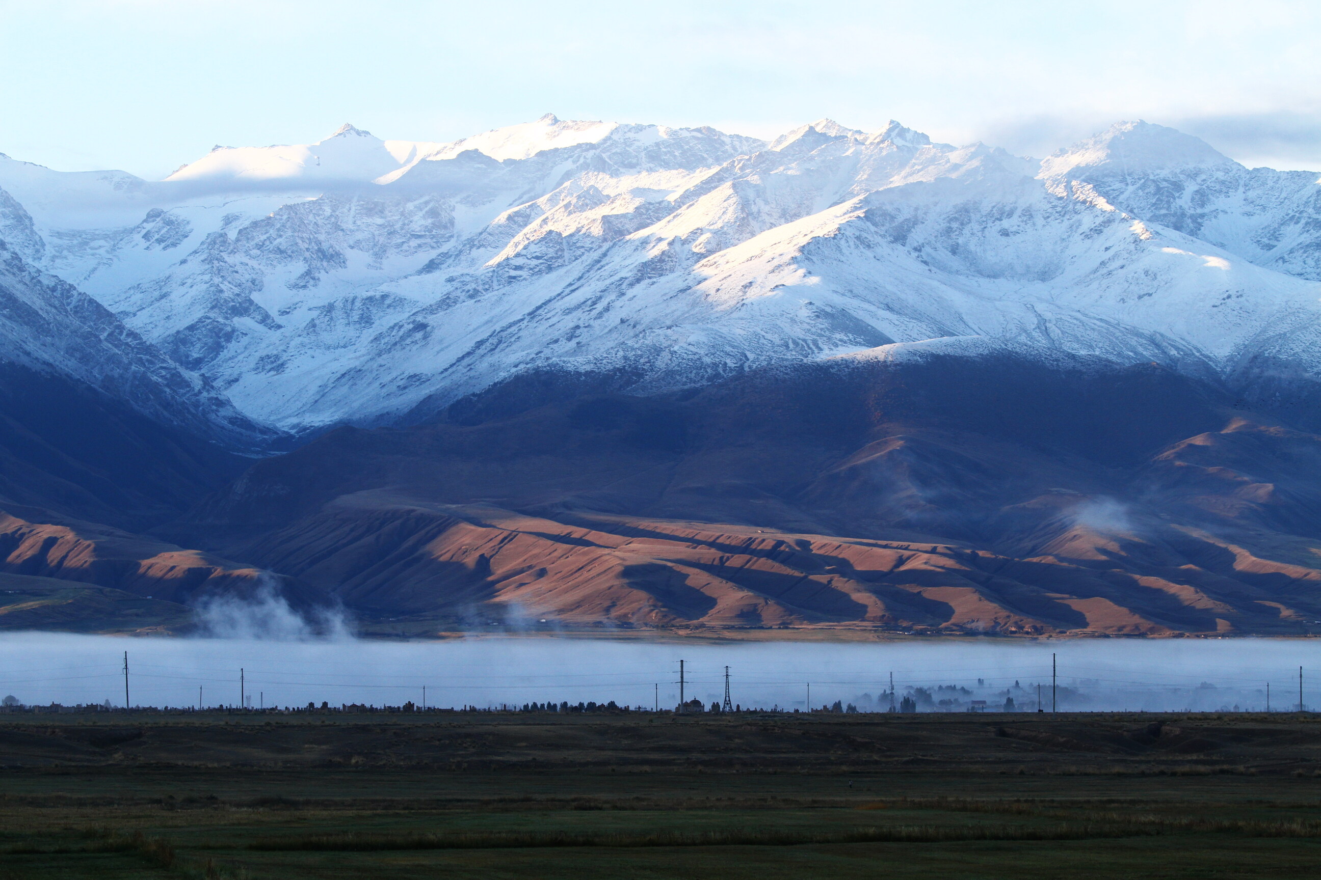 Drømmeagtige landskaber opå vej til Son Kul. Foto Finn L. Hansen