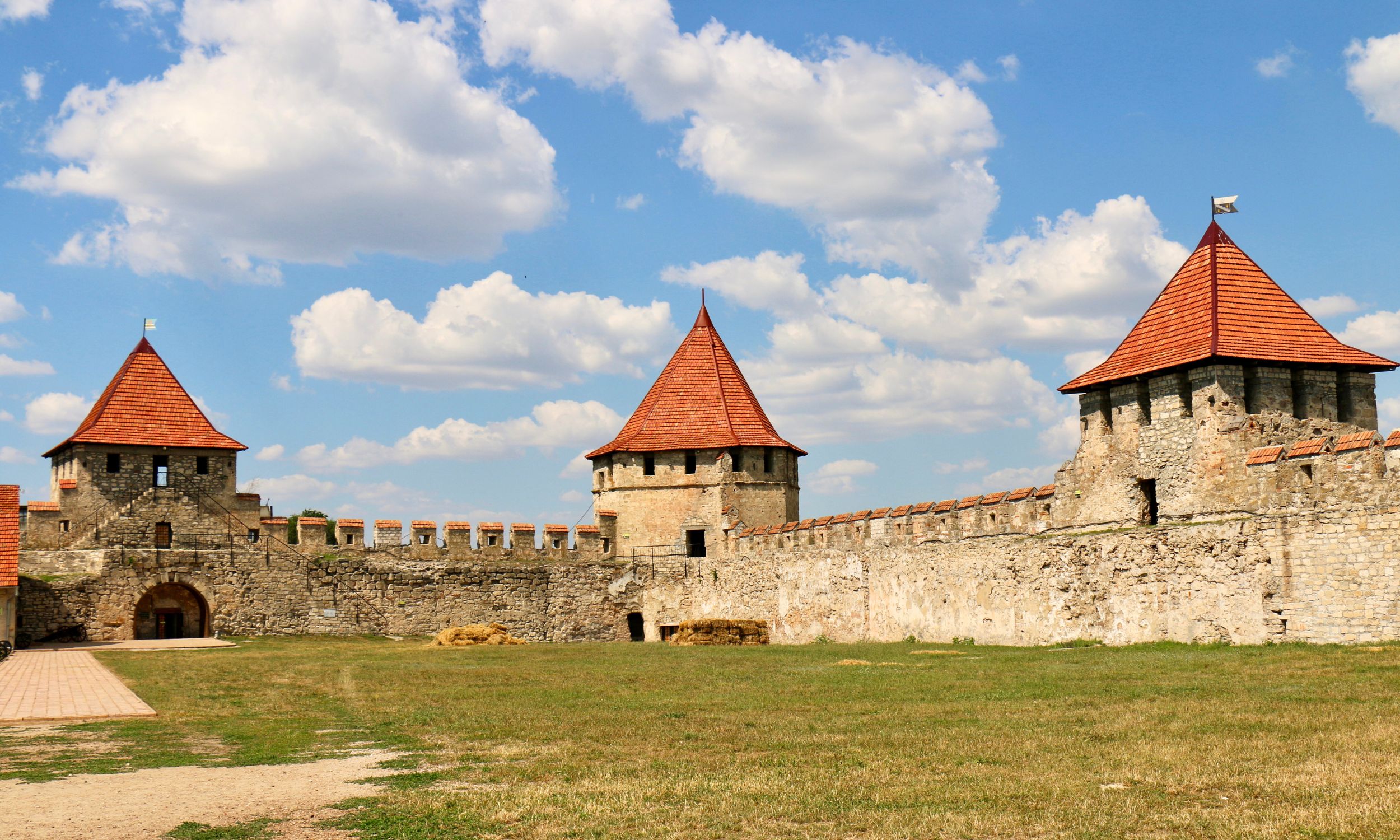Tighina-fæstningen der er en imponerende middelalderborg med rødder i det 15. århundrede. Foto Viktors Farmor