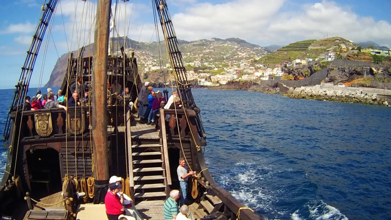 Funchal fra søsiden kan opleves på den halve fridag. Foto Lene Bach Larsen
