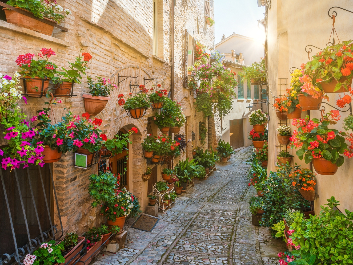 Billedskøn idyl i Spello. Foto Viktors Farmor