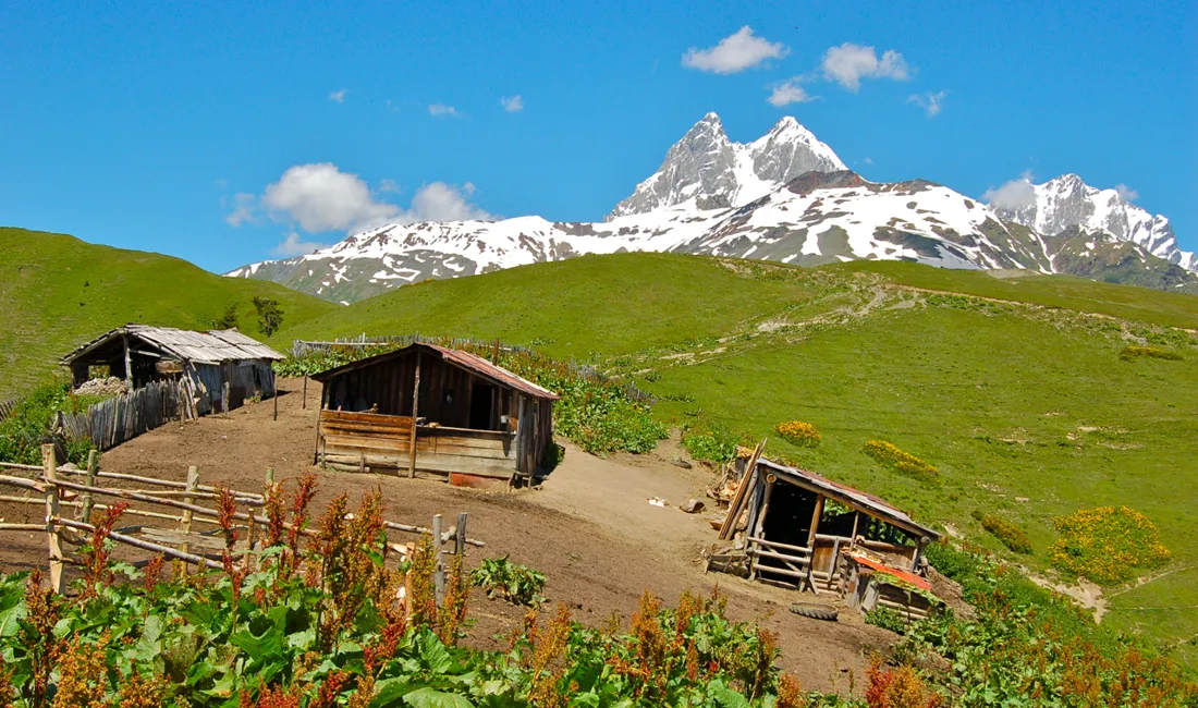 Svaneti ligger i den nordvestlige del af Georgien. Foto Markus Bogisch
