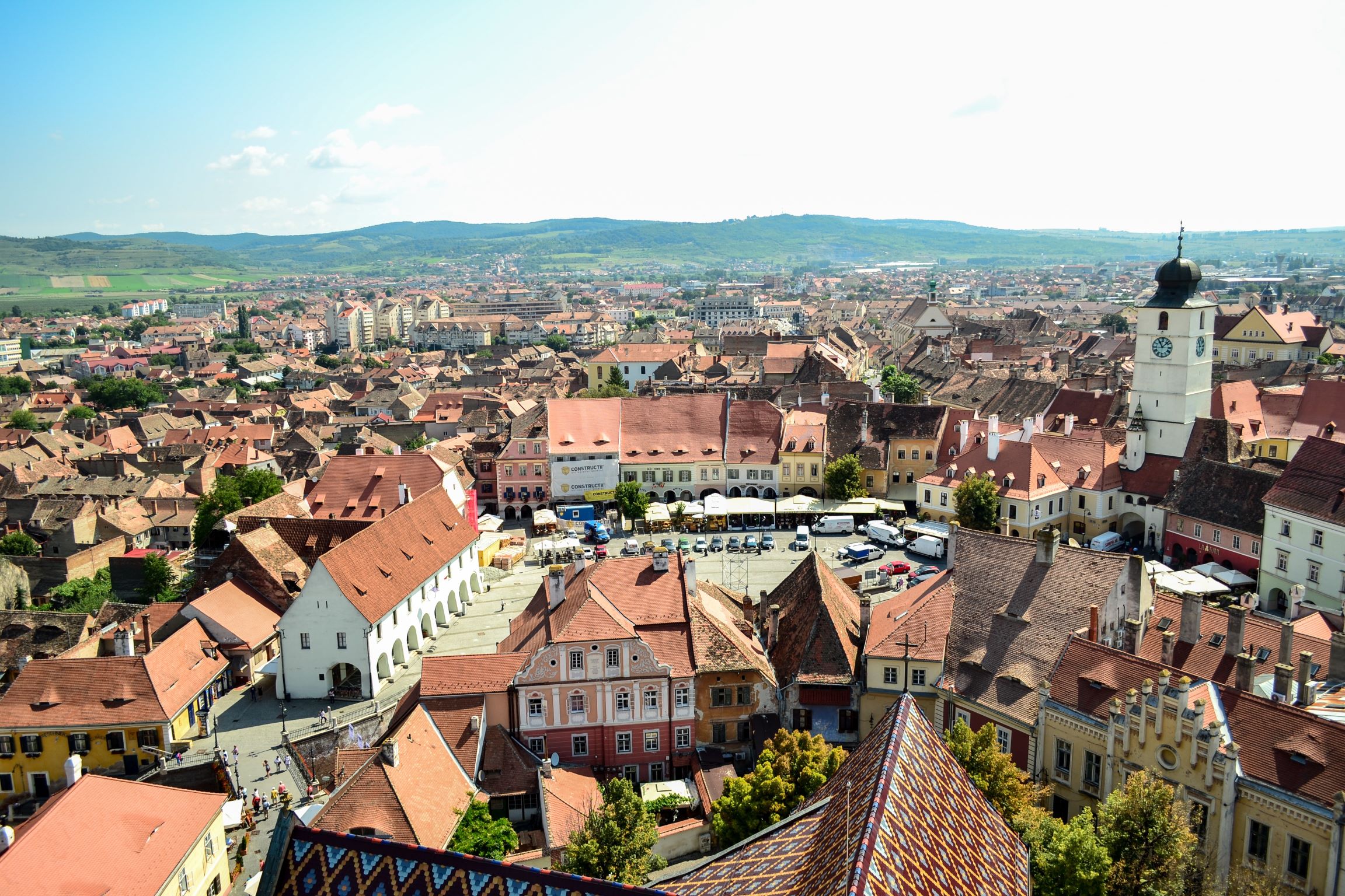 Sibiu er en by, hvor fortid og nutid mødes på en harmonisk måde. Foto Viktors Farmor