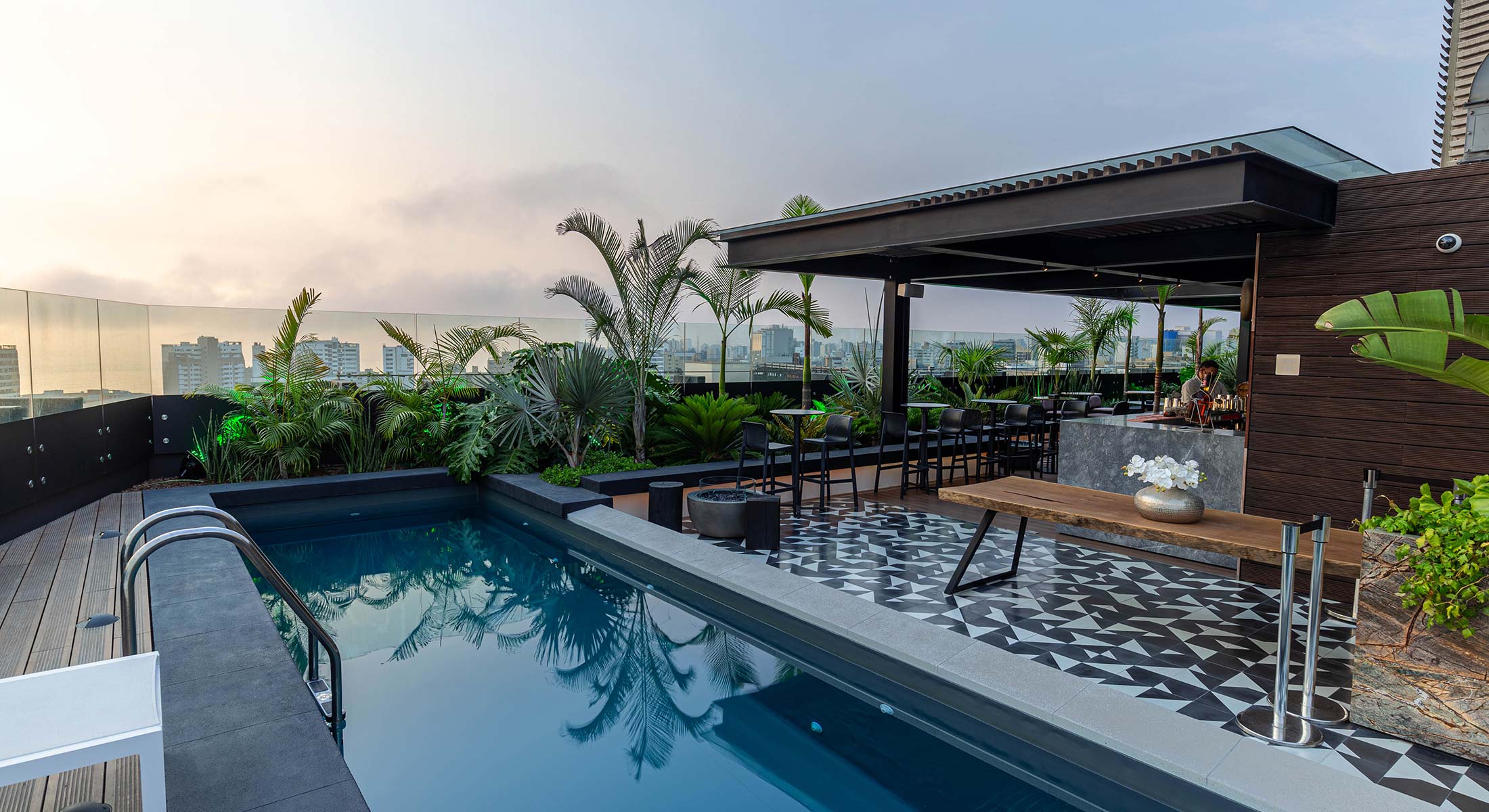 I Lima bor vi på det eksklusive Pullman Lima. Foto Viktors Farmor