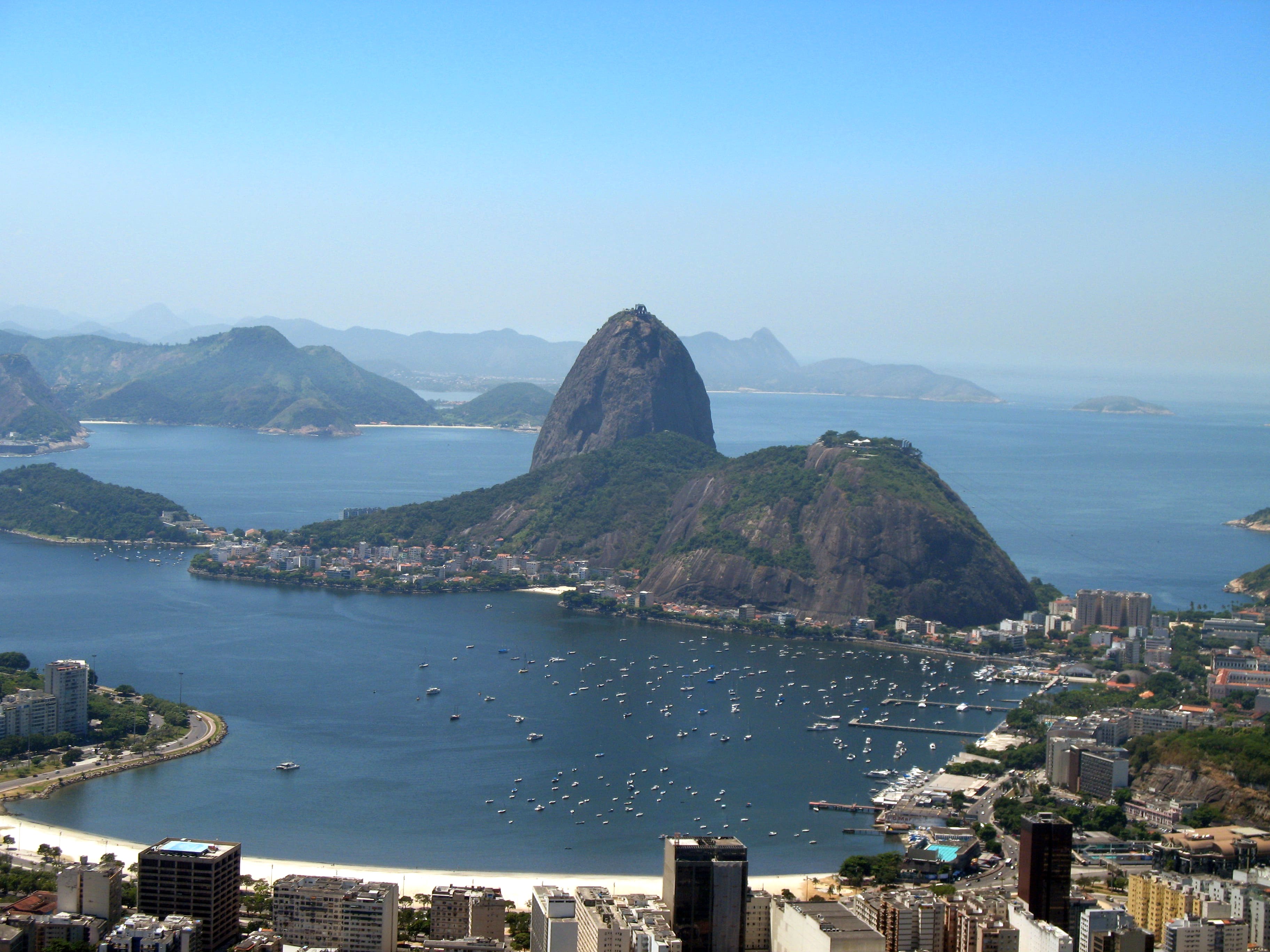Vi besøger den berømte Sukkertop på vores byrundtur i Rio de Janeiro. Foto Irene Hellvik