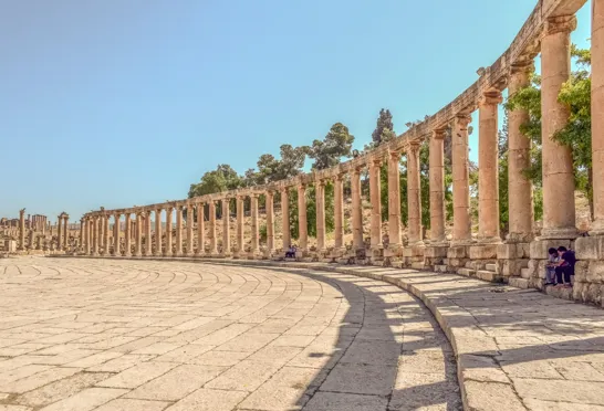 Jerash er verdens bedst bevarede hellenistisk-romerske provinsby. Foto Dimitris Vetsikas