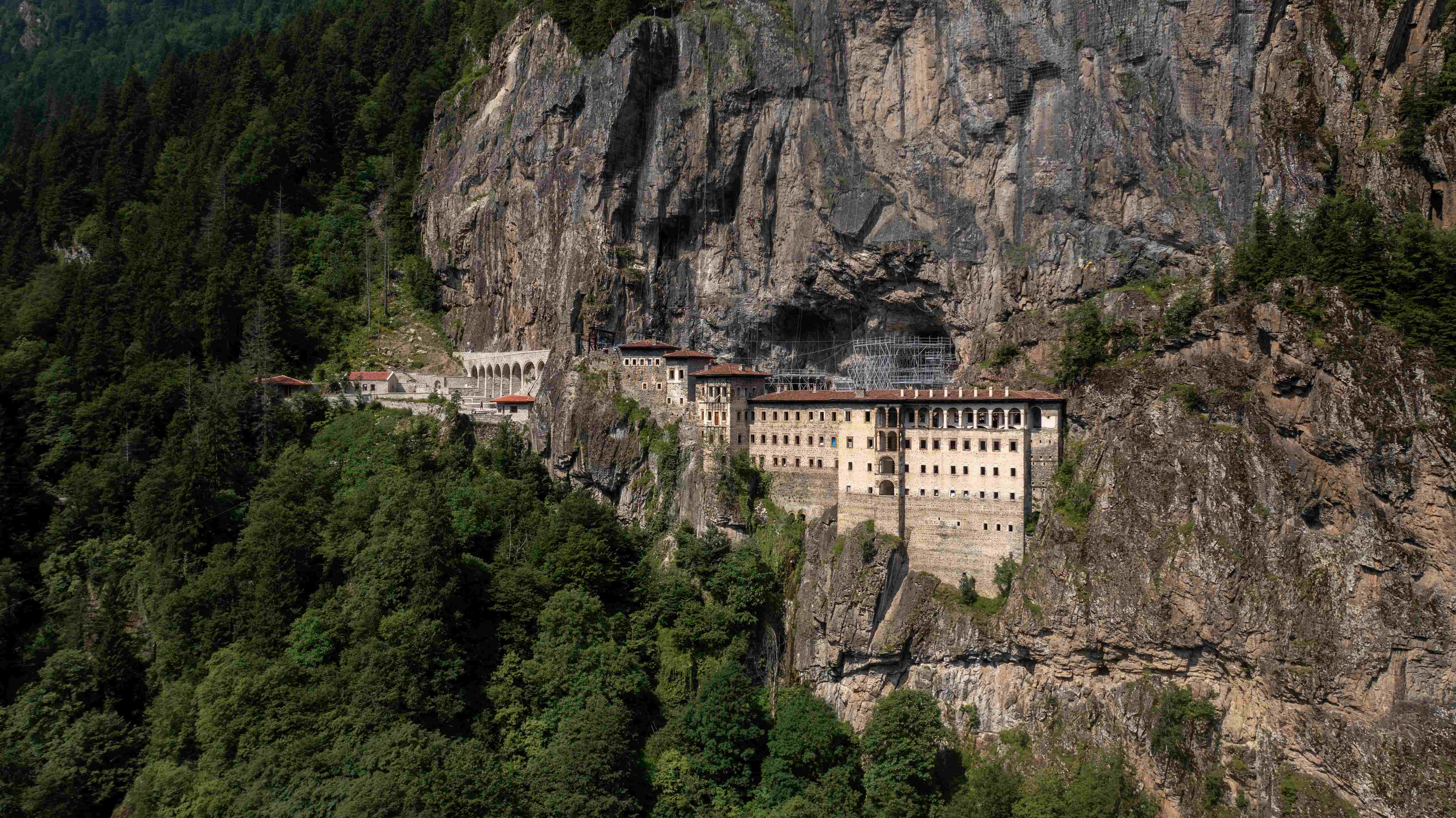 Sumela-klostret nær Trabzon. Foto Viktors Farmor