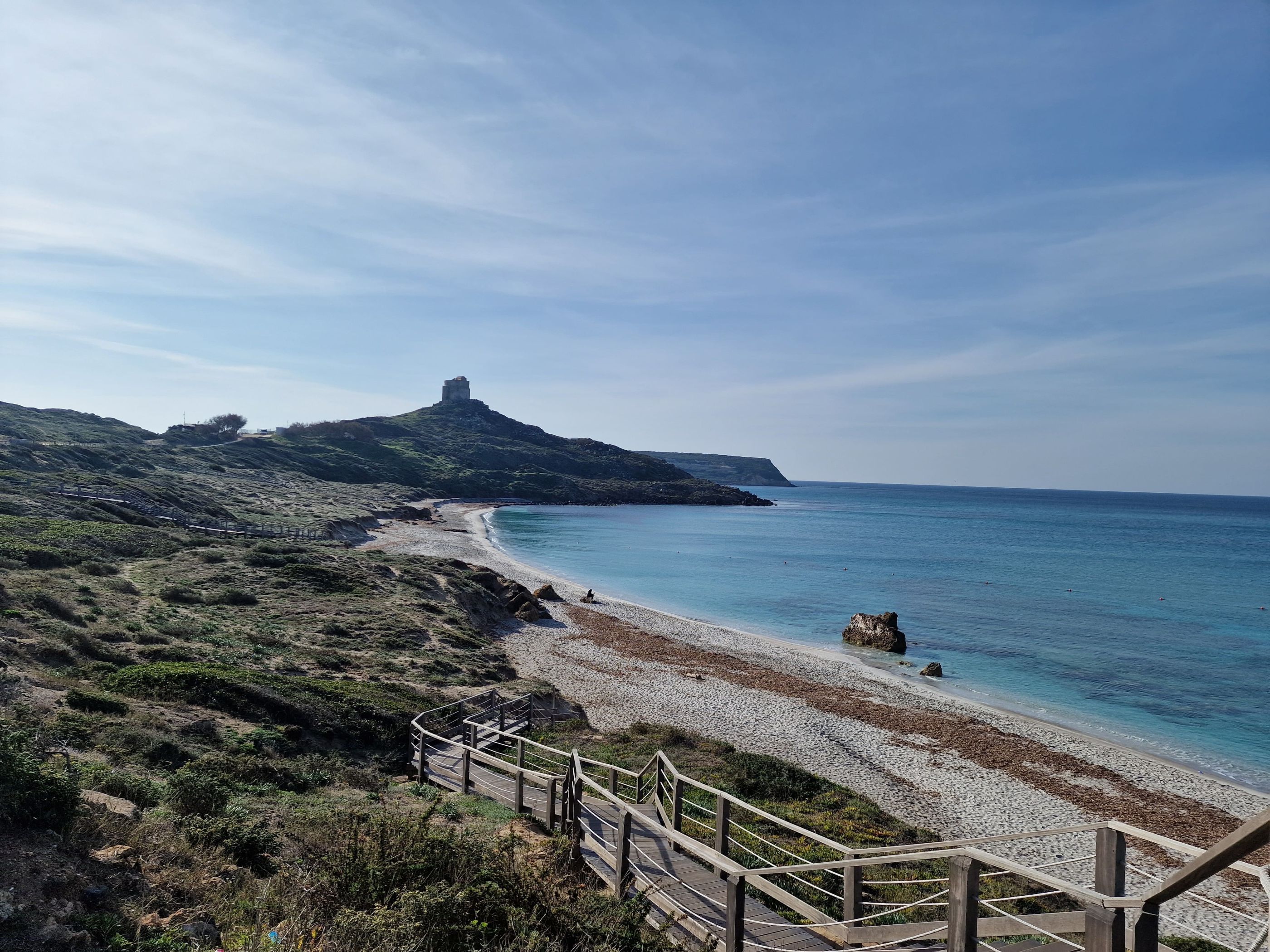 Sardinien er kendt for sit krystalklare vand og sine smukke strande. Foto Lene Brøndum