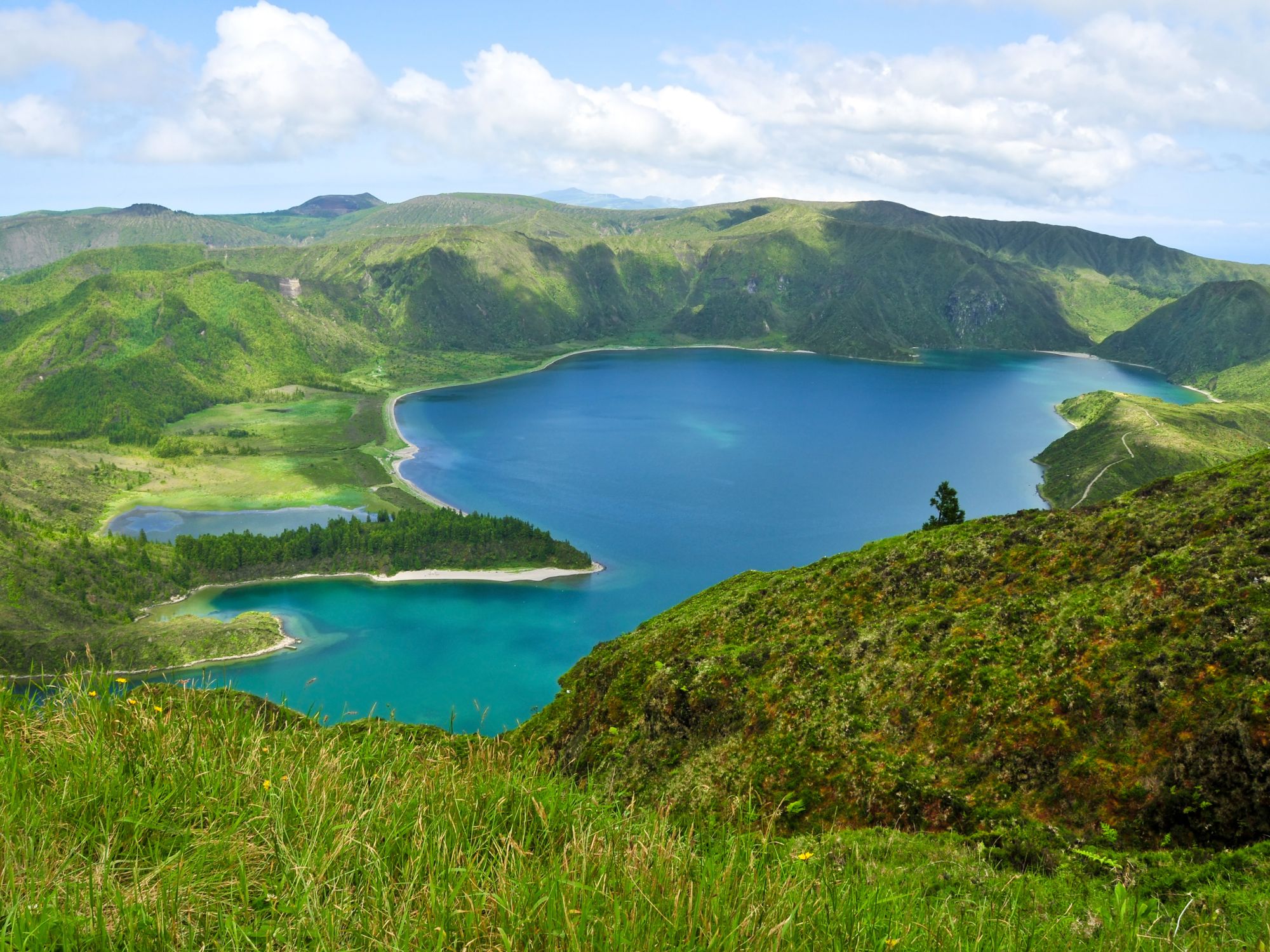 Lagoa do Fogo er også kendt som Ildsøen på São Miguel. Foto Viktors Farmor
